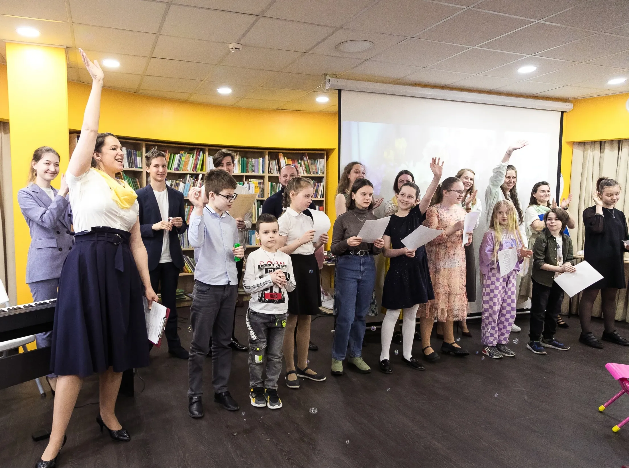 Дети участвуют в мероприятии